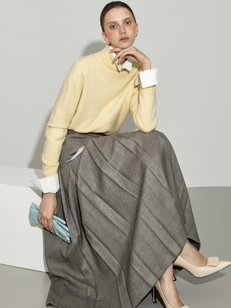 E3960 羊绒羊毛衫 Korea