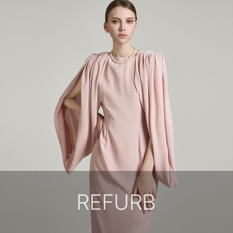 PS3843 細褶 連衣裙