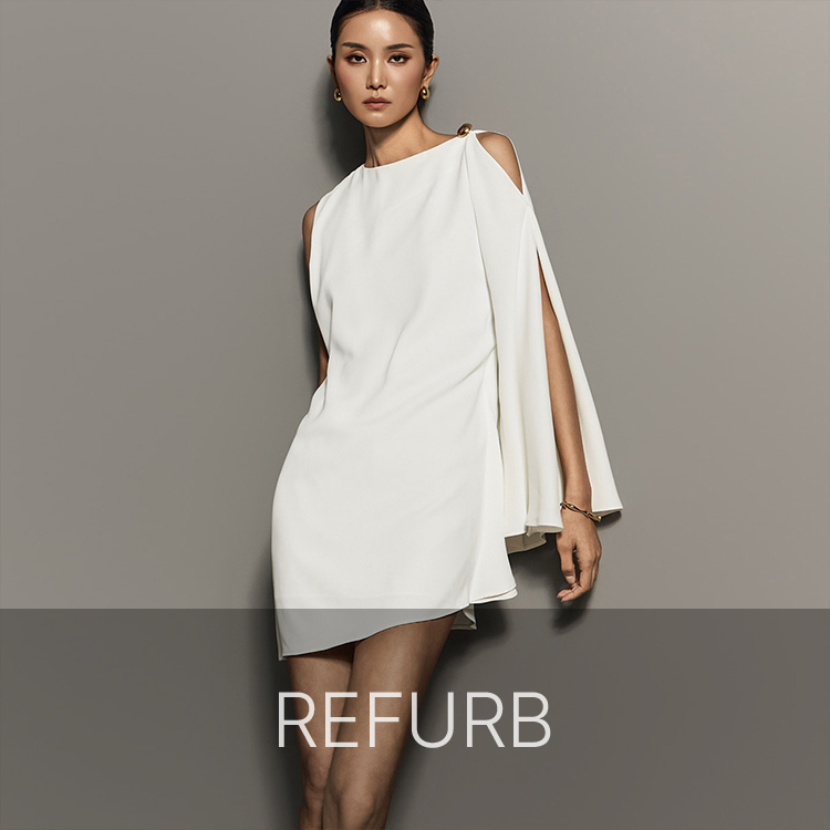 PS3846 不規則 袖 迷你 連衣裙