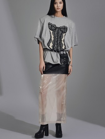 SK9233 低腰 裙 Korea