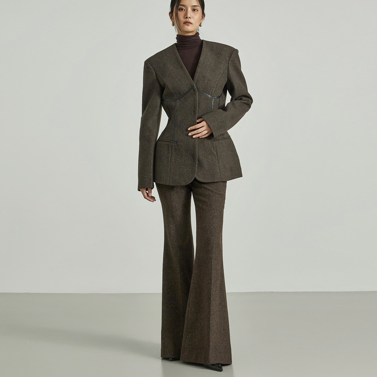 TP2292 夹克西裤套装