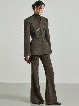 TP2292 夹克西裤套装 Korea