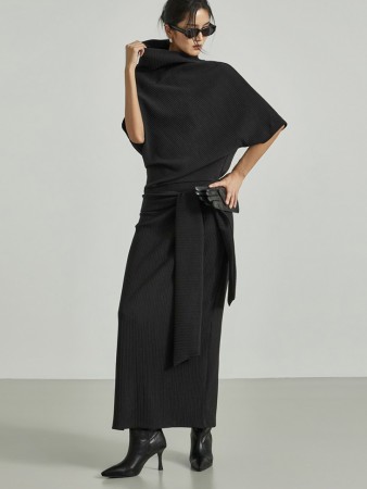 D5399 绑带组合連衣裙 Korea