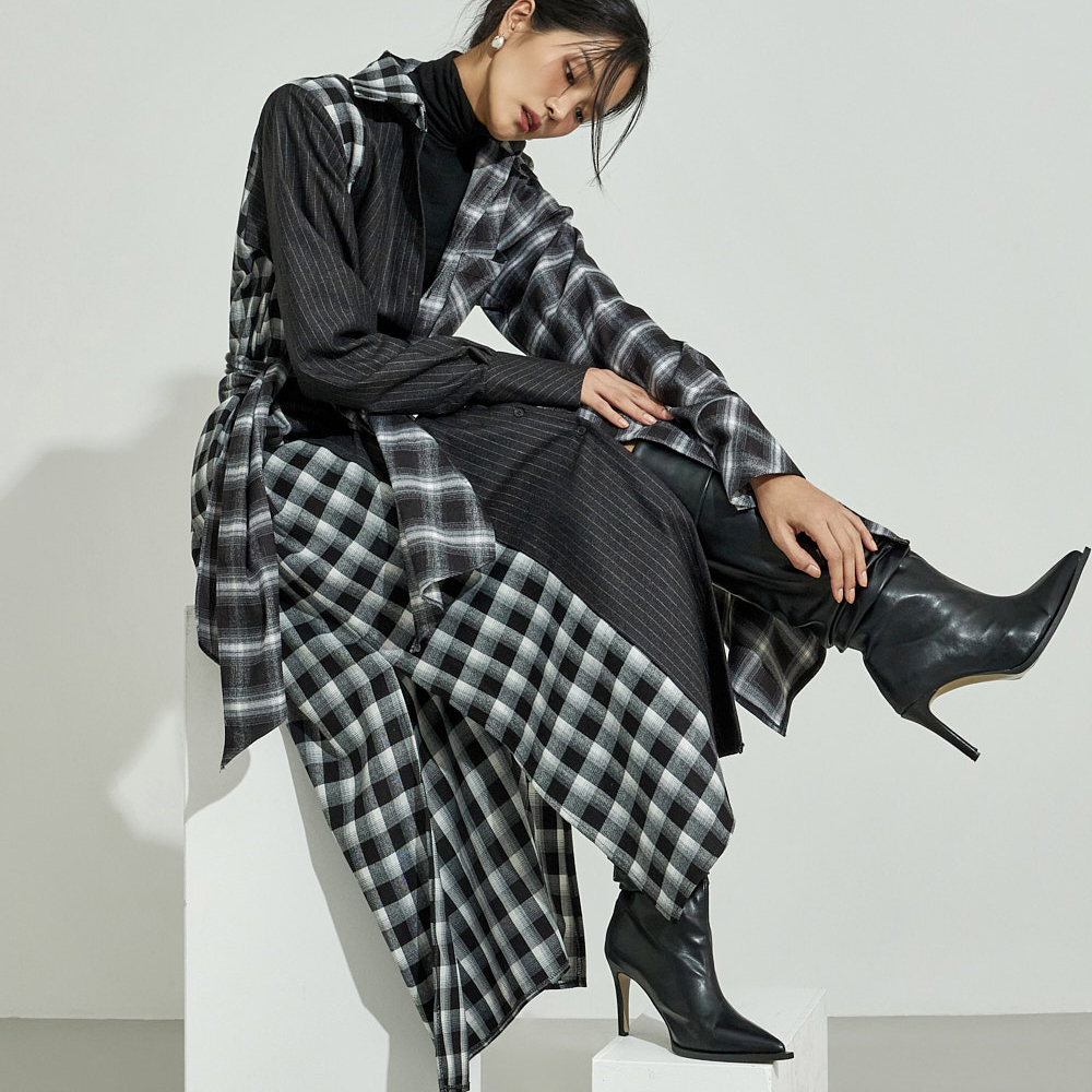 D5400 绑带组合連衣裙