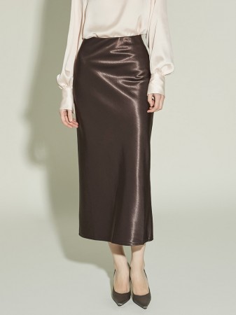 SK3122 光澤裙 Korea