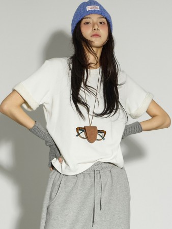 E4044 单色加絨上衣 Korea