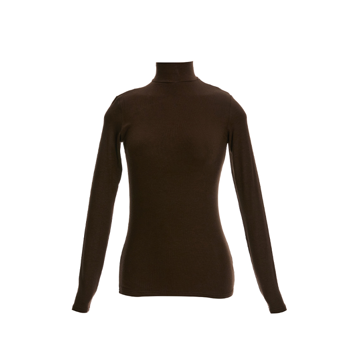 E4041 半高領 修身 上衣