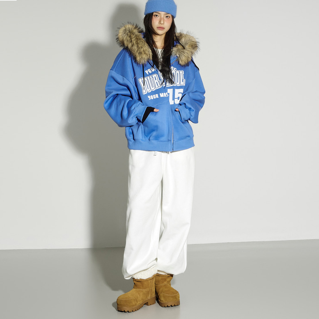 P3702 加絨 慢跑 運動服 褲子