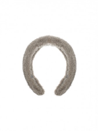 AP-494 貂皮 皮草 髮帶 Korea