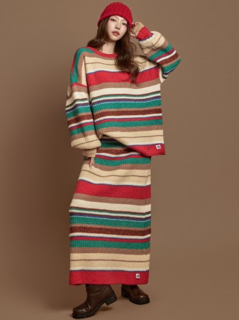 TP2300 針織 裙 套装 Korea