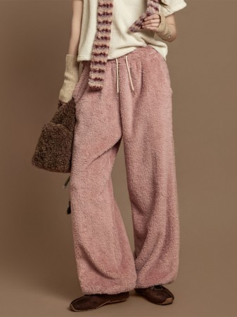 P3705 圓圈 運動服 褲子 Korea