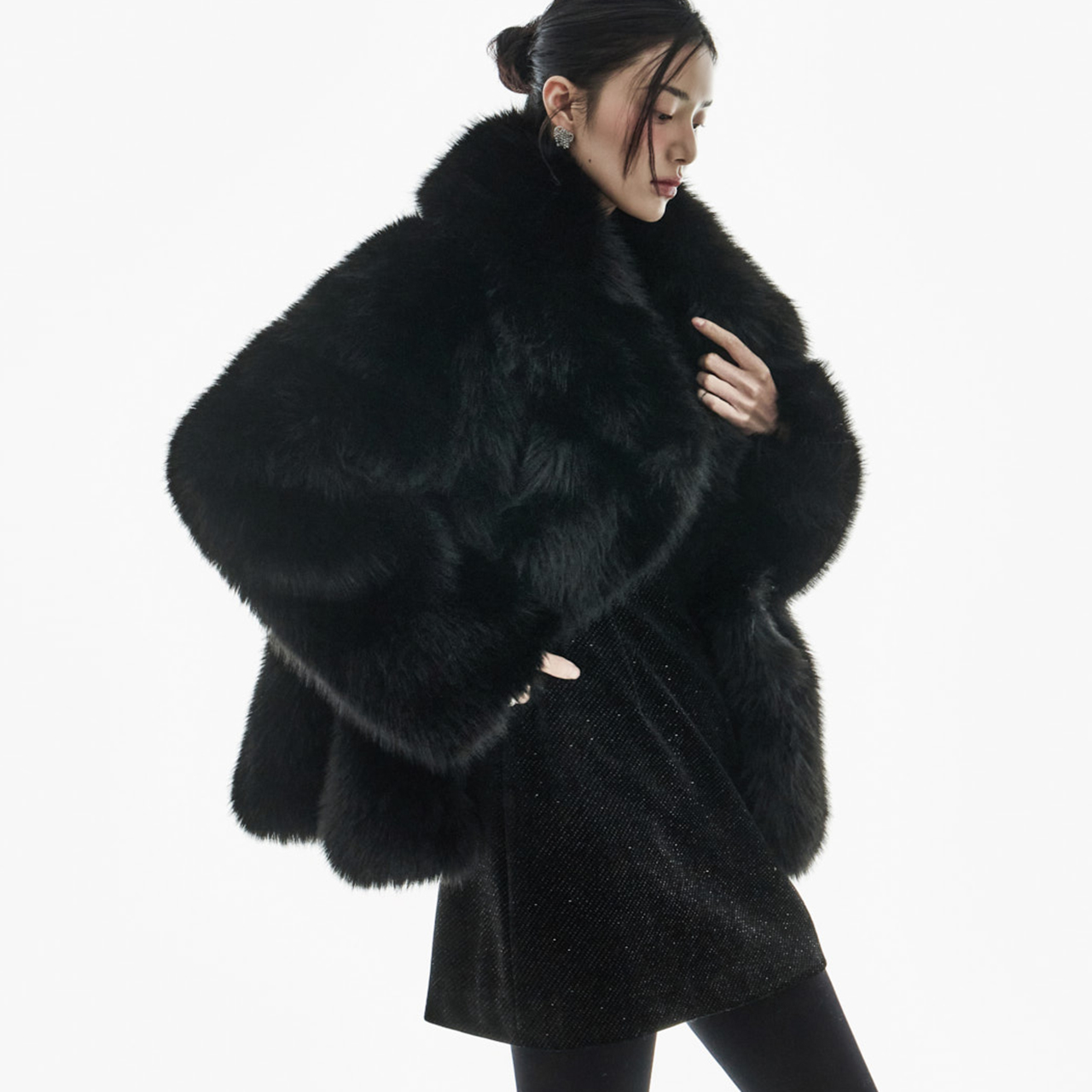 J3048 大 领 皮草 夾克