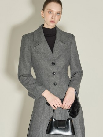 J1679 人字纹夹克 Korea