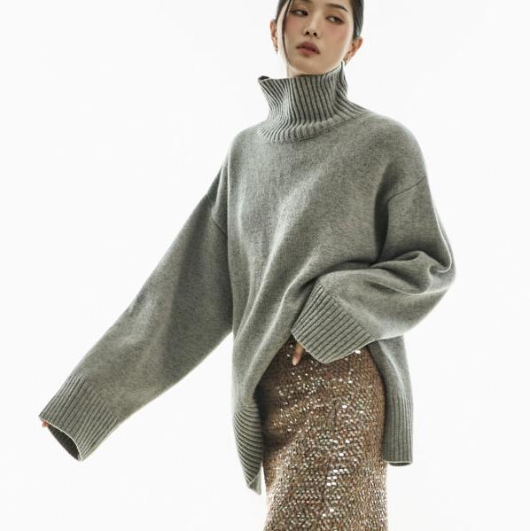 E4065 高領衫 羊毛 針織