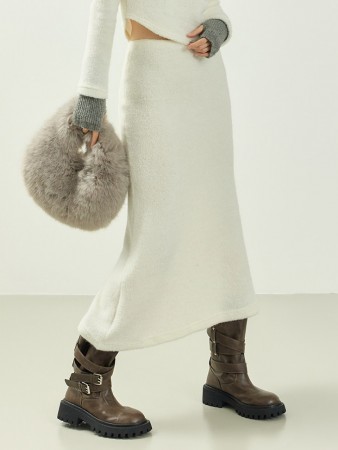 SK3142 特里包 長 裙 Korea