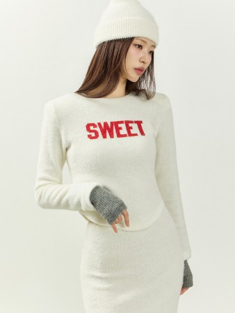 E4078 特里包 字母 上衣 Korea