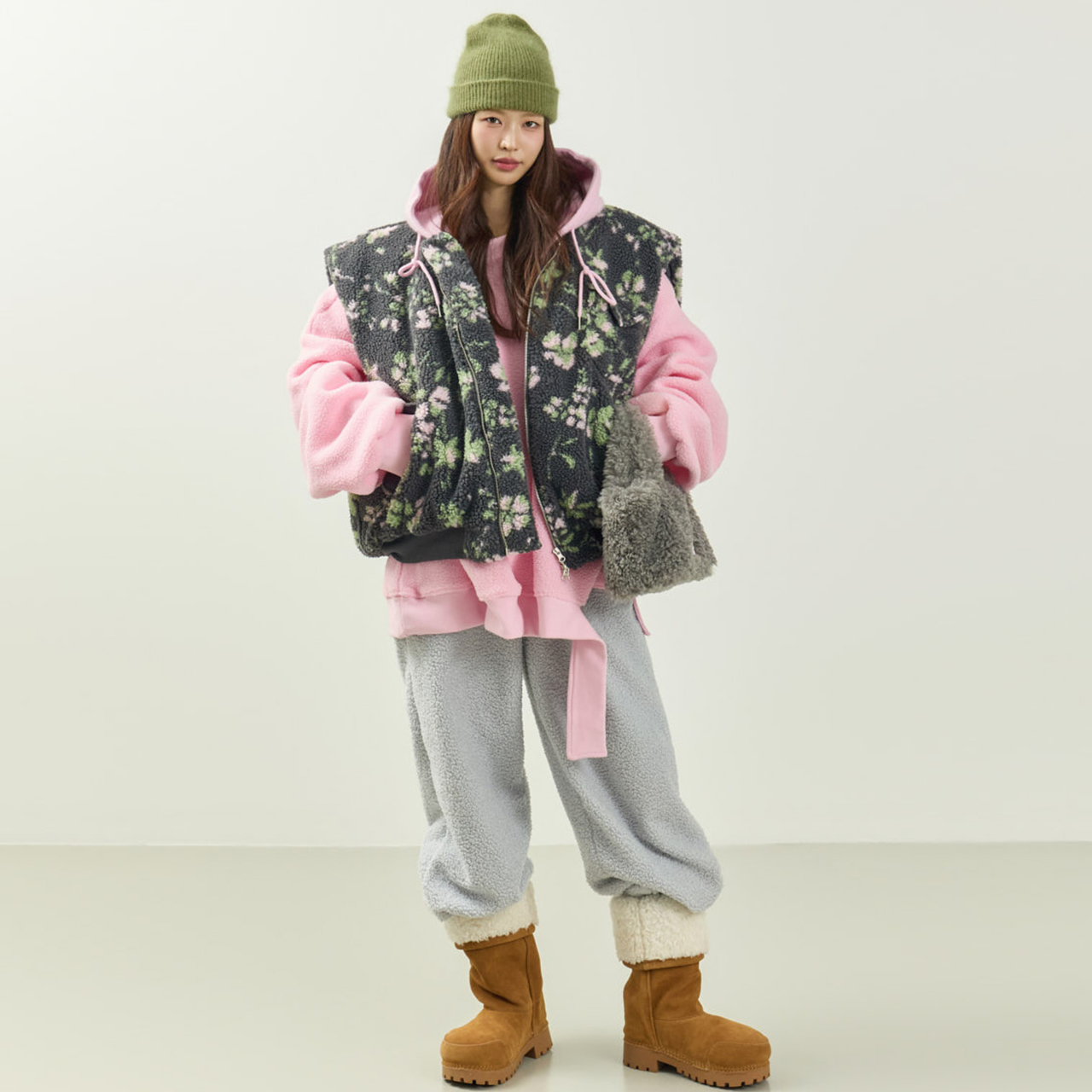 J3057 花纹 圓圈 马甲