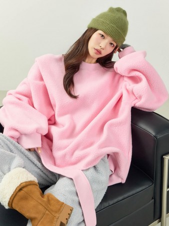 E4074 加絨 運動服 Korea