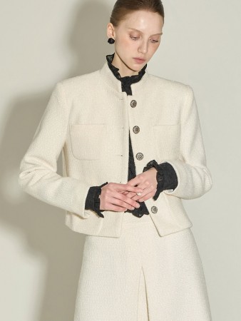 J3071 修身 羊毛 夾克 Korea