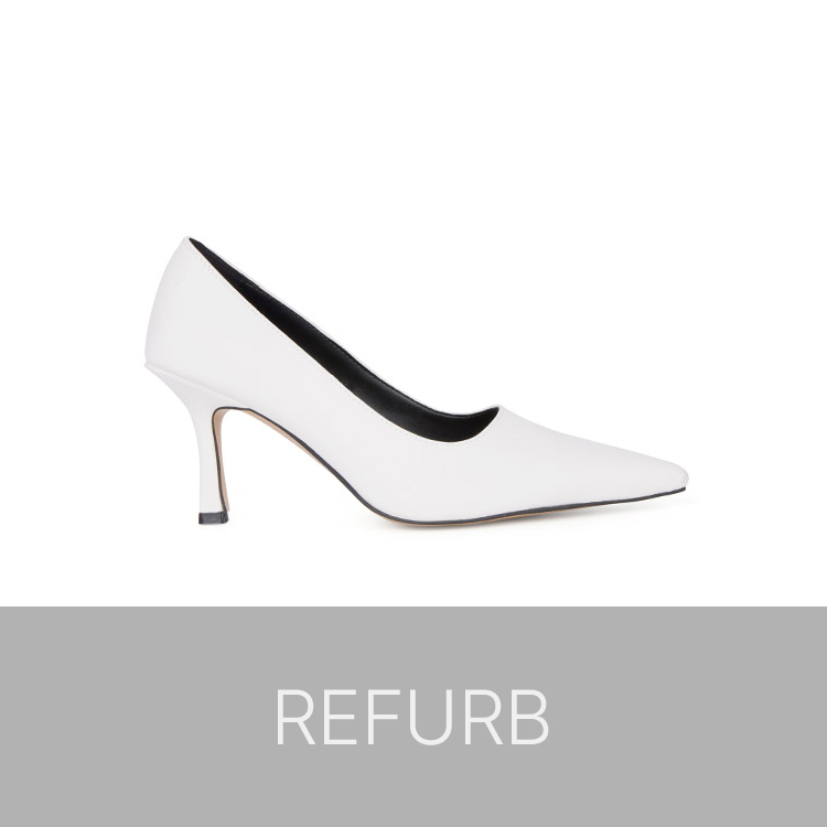 PS3888 細跟高跟鞋 高跟鞋 女式无带轻便鞋