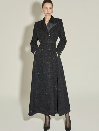 D5446 绑带 组合 羊毛 連衣裙 Korea