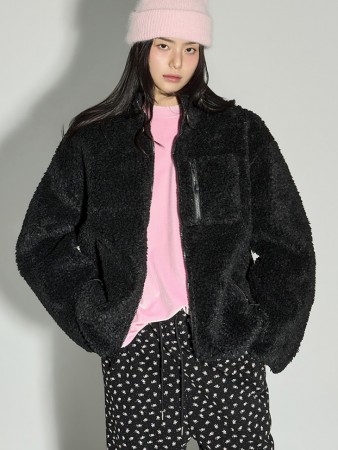 J3084 双面用 加绒 口袋 毛衣外套 Korea