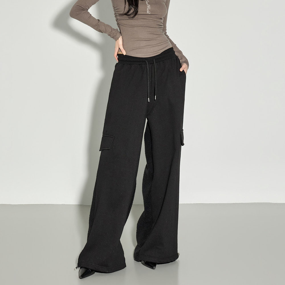 P3735 fleece 加絨 運動服 褲子