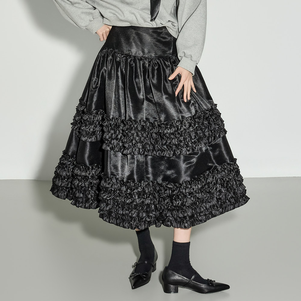 SK3150 层褶裥 百褶 裙