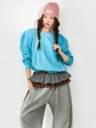 E4113 drop 肩 運動服 Korea