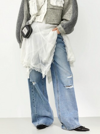 PJ624 低腰牛仔裤 Korea