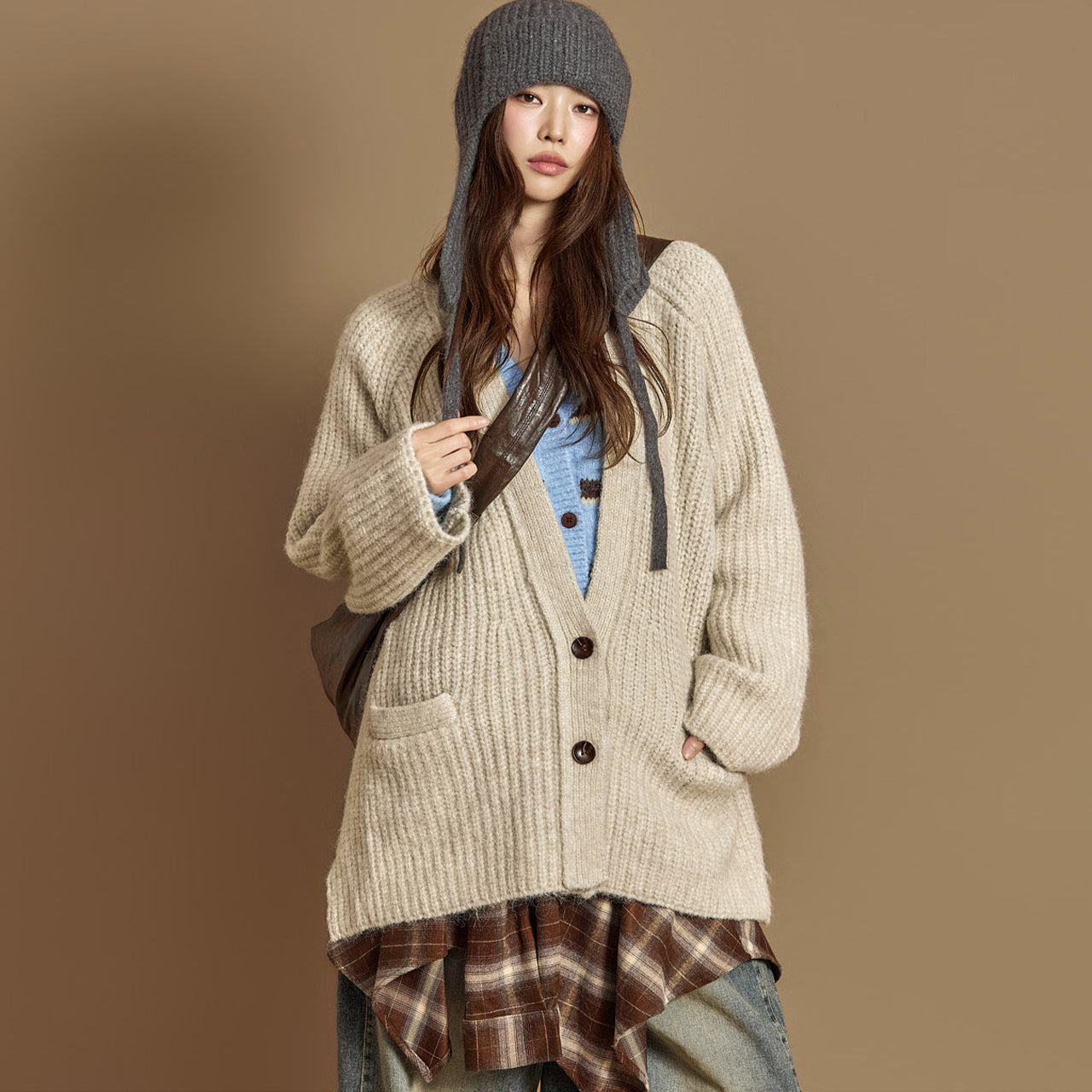 J2929 Knit Cardigan