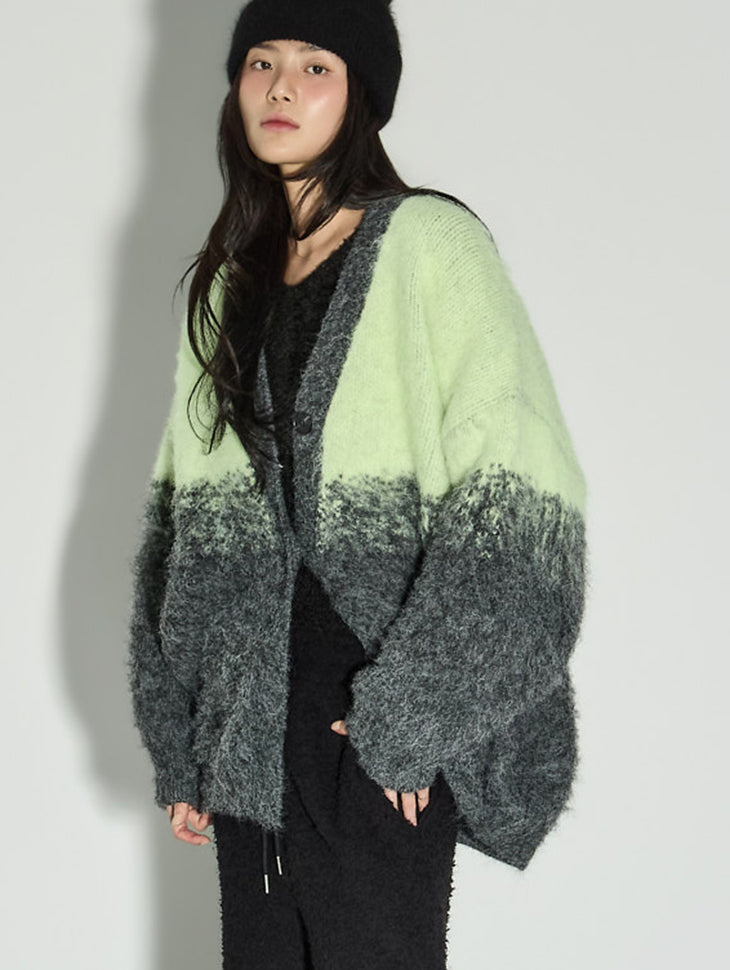 J3083 Gradient Cardigan