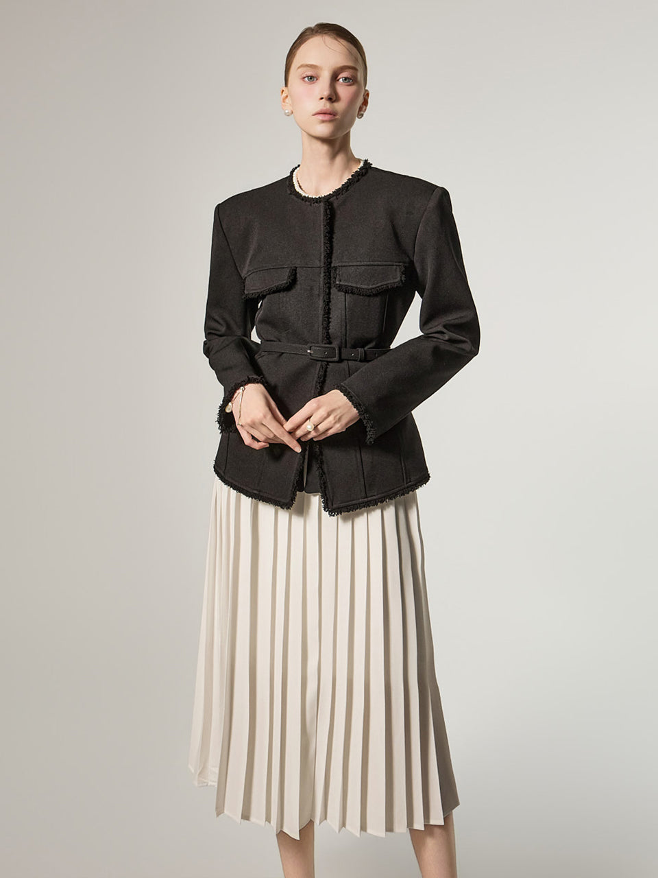 J9329 Fringe Jacket