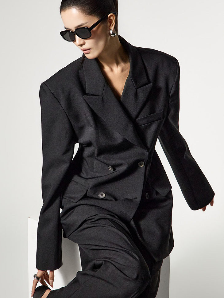 J9371 Double-Breasted Jacket