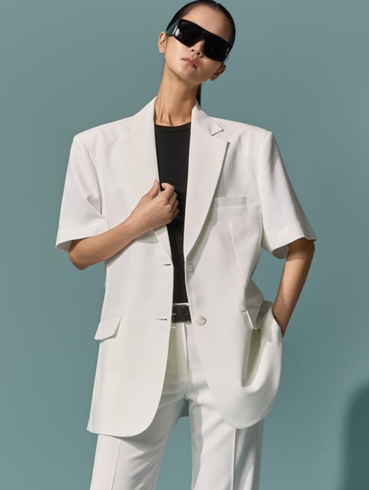 J9377 Two-Button Single Jacket