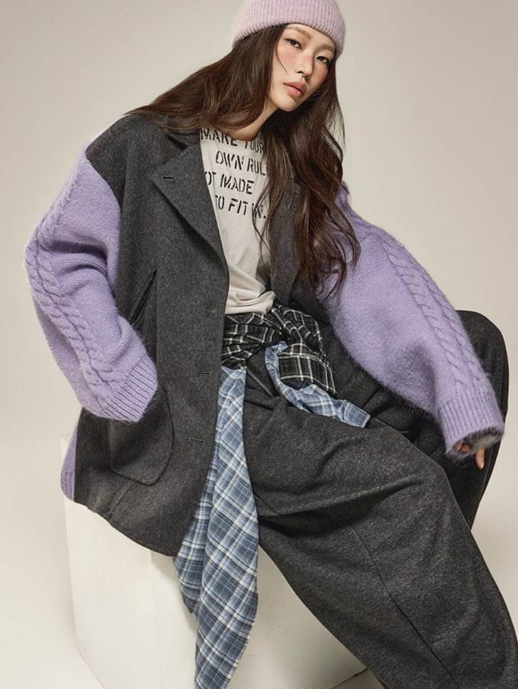 J3319 Handmade Wool Coat
