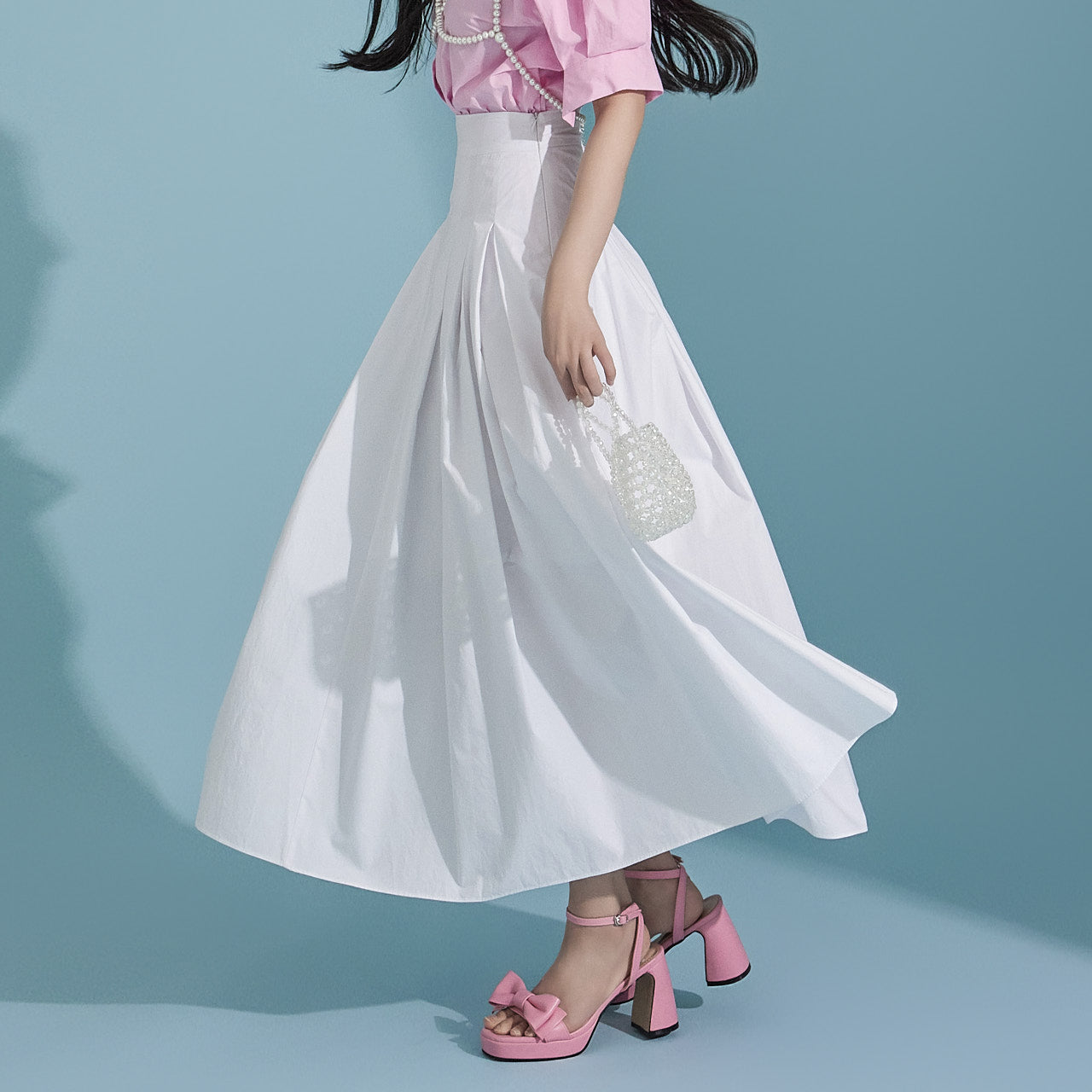 SK2708 Pintuck Skirt