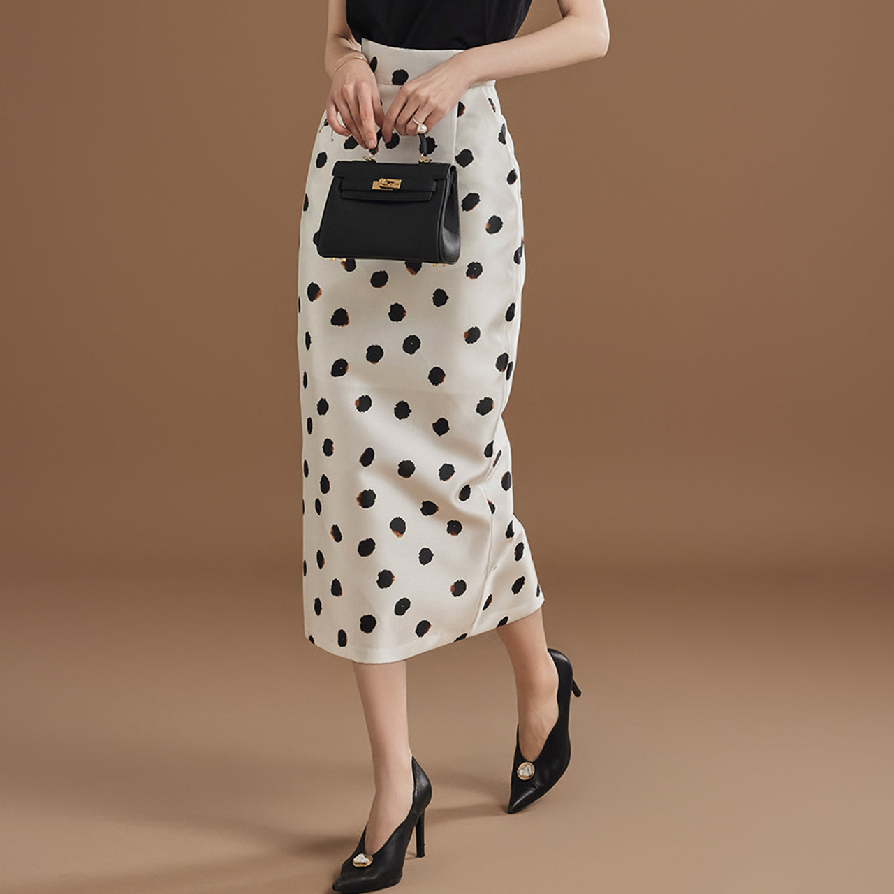SK2724 Dotted Skirt