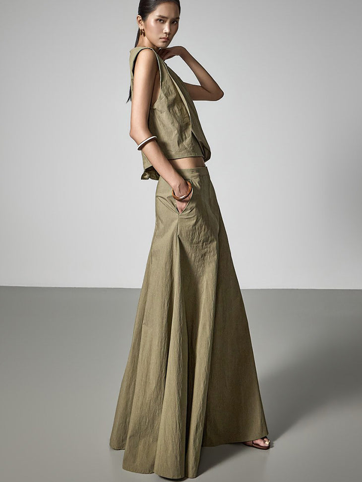 SK3210 Flow Maxi Skirt