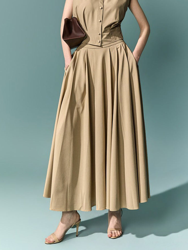 SK3231 Pleated Skirt