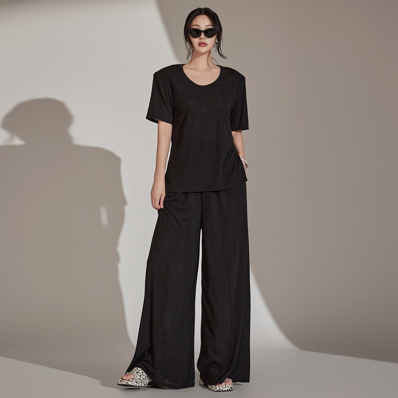 TR028 Linen Sweat Set