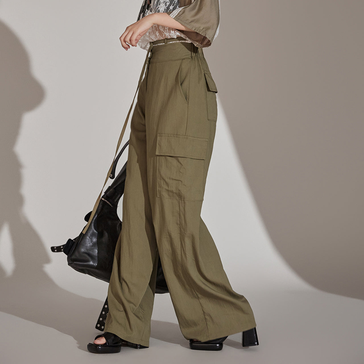 P3127 Strap Pants Set