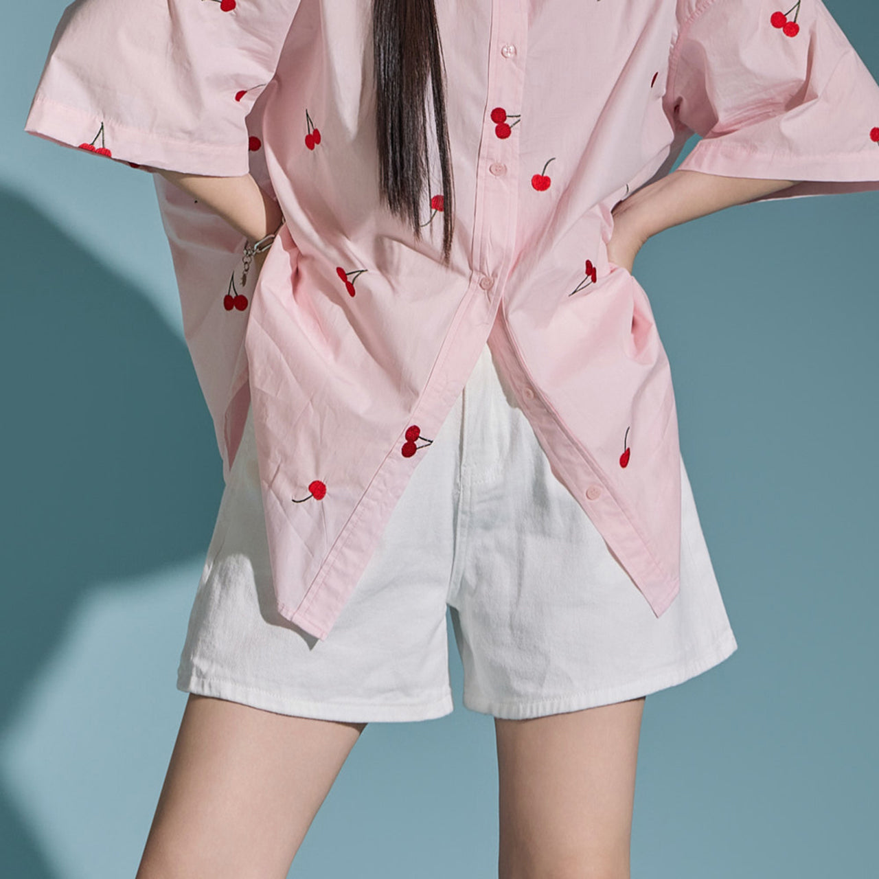 PJ521 Wide Short Jeans