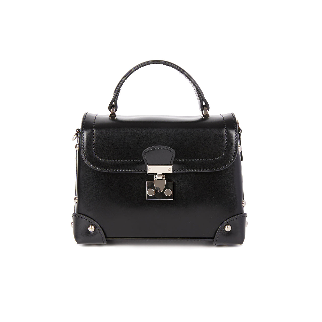 A-1551 Leather Satchel Bag (Cross strap Set)