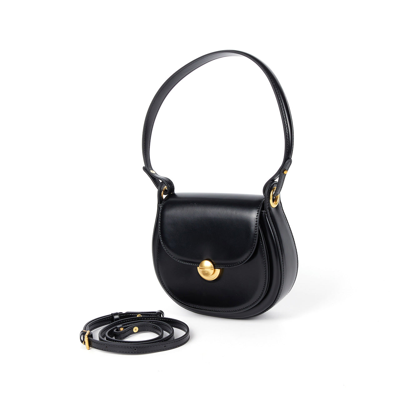 A-1557 Round Shoulder Bag