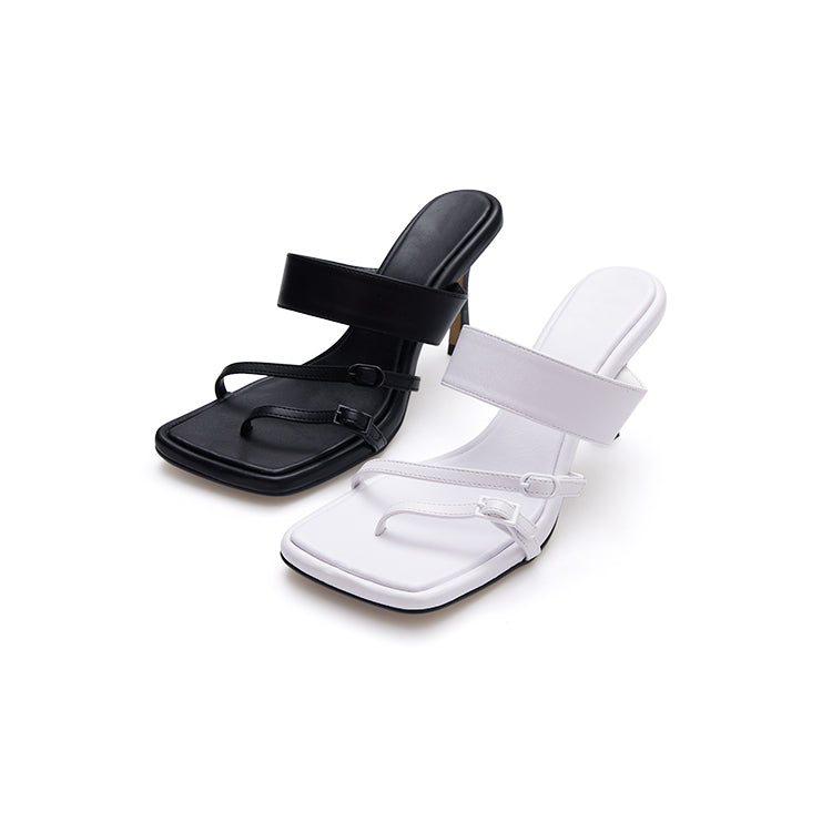 AR-3123 Strappy Heeled Mule