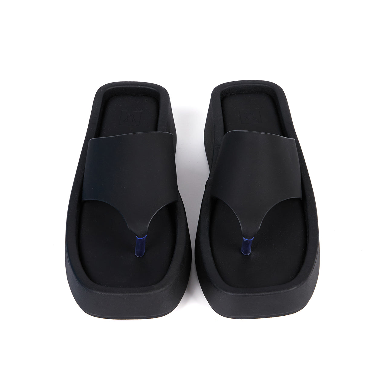 AR-3310 Square Platform Slippers
