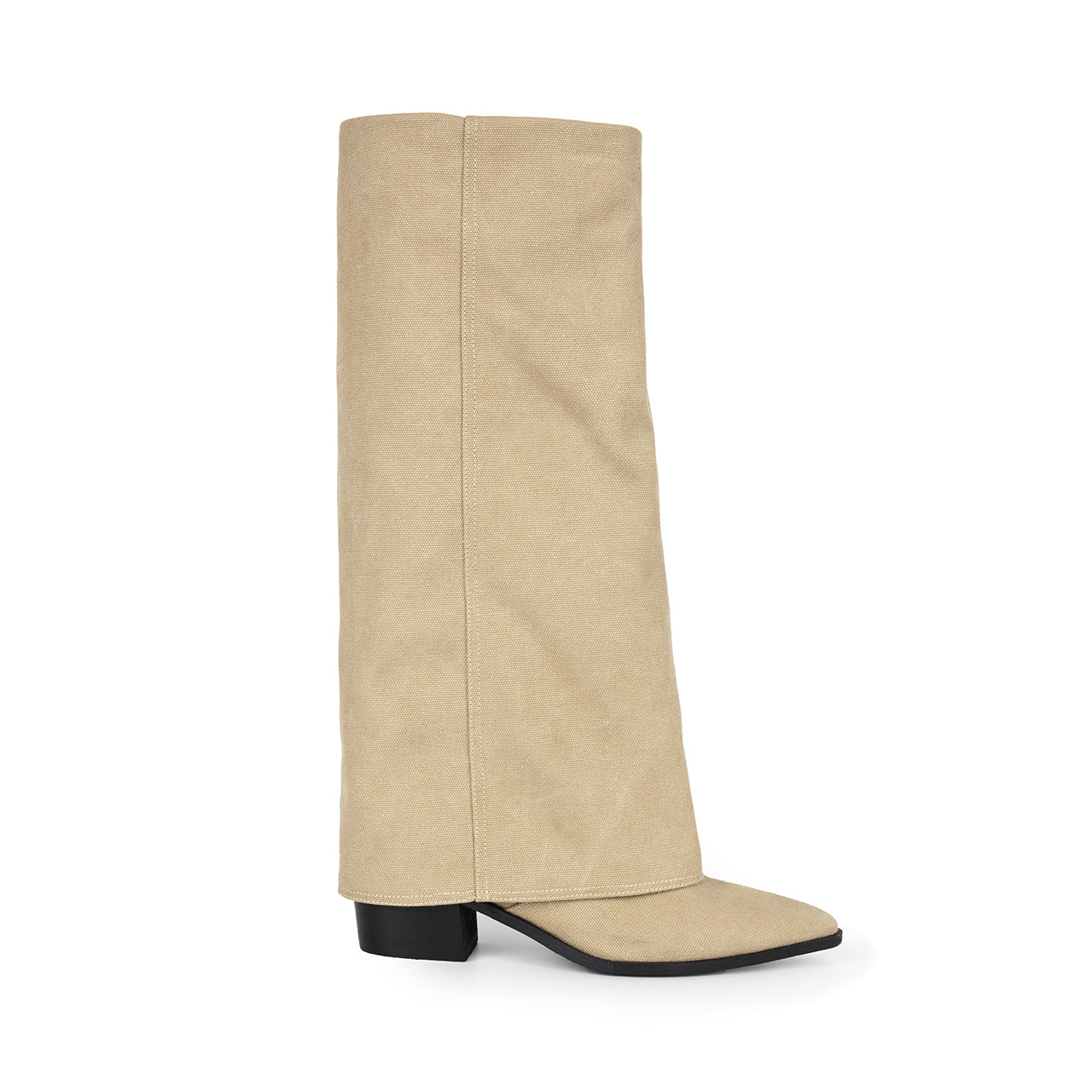 AR-3327 Fold Over Leather Boots