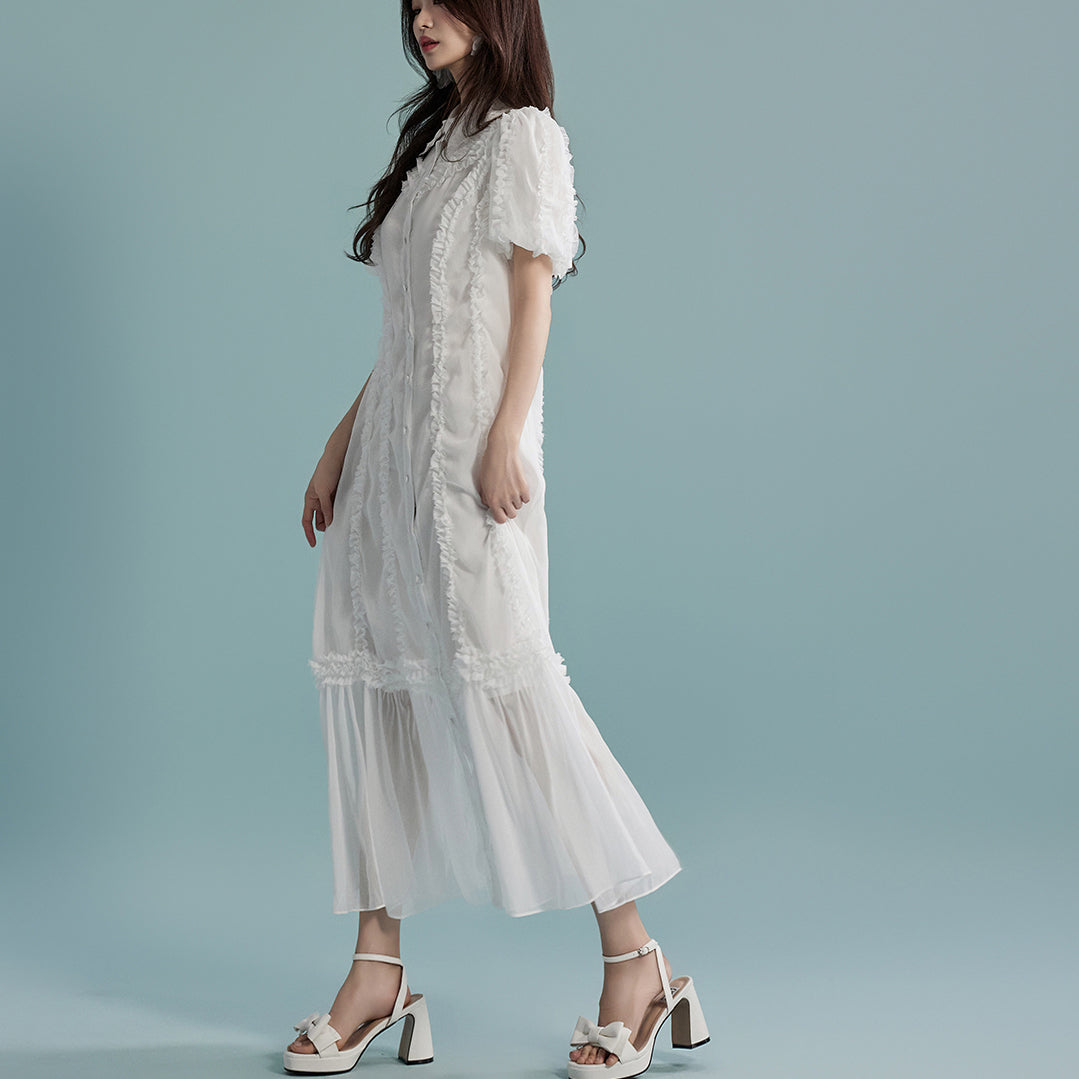 D4961 Belted Dress