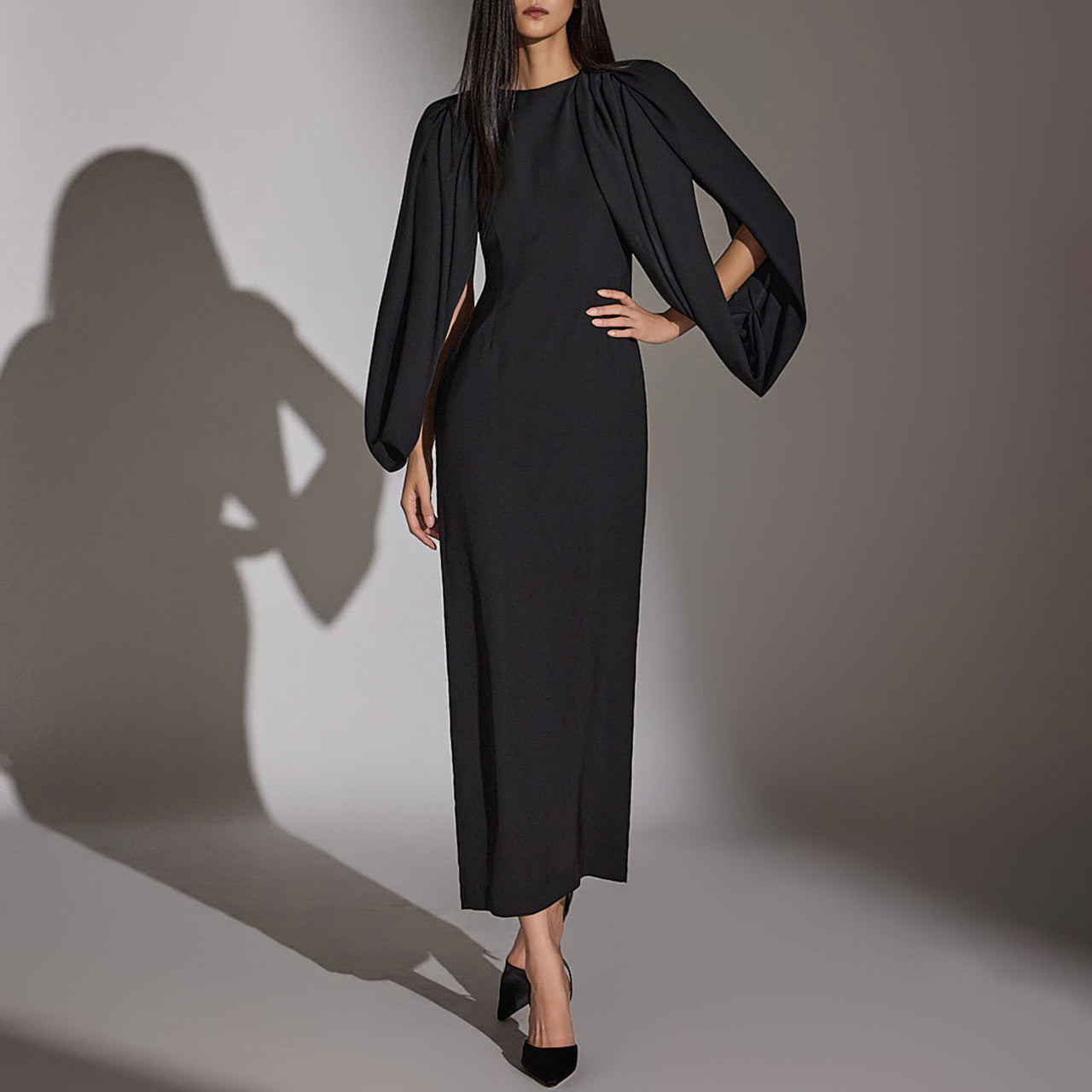 D9476 Pintuck Dress